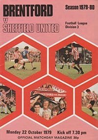 Brentford v Sheffield United 22-Oct-1979