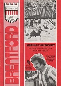 Brentford v Sheffield Wednesday 17-Apr-1979