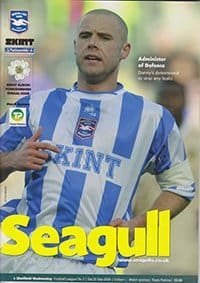 Brighton and Hove Albion v Sheffield Wednesday 20-Sep-2003