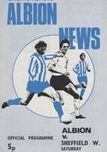 Brighton and Hove Albion v Sheffield Wednesday 21-Oct-1972