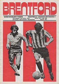 Brentford v Shrewsbury Town 26-Apr-1975