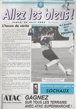 Auxerre v Sochaux 24-Apr-2004
