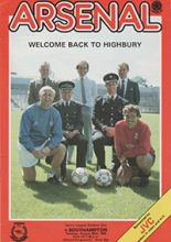 Arsenal v Southampton 20-Aug-1985