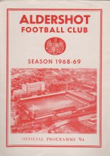 Aldershot v Southend United 18-Sep-1968
