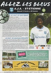 Auxerre v St Etienne 05-Feb-2005