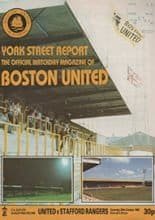 Boston United v Stafford Rangers 29-Oct-1983