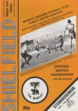 Berwick Rangers v Stenhousemuir 12-Sep-1987