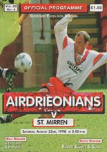 Airdrieonians v St Mirren 22-Aug-1998