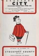 Bradford City v Stockport County 29-Nov-1969