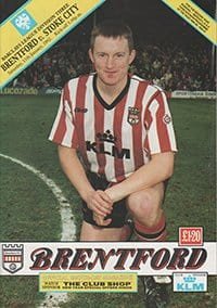 Brentford v Stoke City 11-Jan-1992