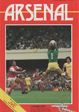 Arsenal v Stoke City 22-Sep-1984