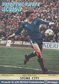Brighton and Hove Albion v Stoke City 26-Feb-1983