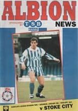 Brighton & Hove Albion v Stoke City 09-Jan-1993