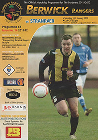 Berwick Rangers v Stranraer 14-Jan-2012