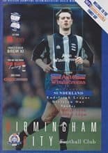 Birmingham City v Sunderland 17-Mar-1996