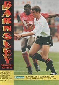 Barnsley v Sunderland 20-Aug-1991