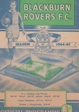 Blackburn Rovers v Sunderland 23-Jan-1965