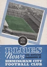 Birmingham City v Sunderland 06-Apr-1957