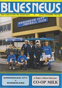 Birmingham City v Sunderland 07-Mar-1987