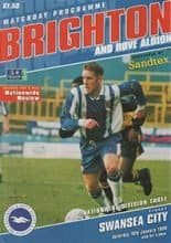Brighton and Hove Albion v Swansea City 10-Jan-1998