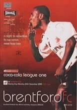 Brentford v Swansea City 26-Dec-2005