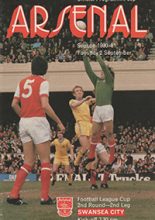 Arsenal v Swansea City 02-Sep-1980
