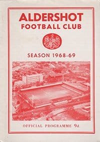 Aldershot v Swansea City 08-Mar-1969