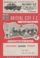 Bristol City v Swindon Town 06-Sep-1960