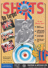 Aldershot Town v Tooting & Mitcham United 17-Jan-1995