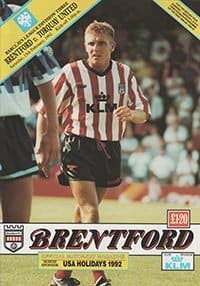 Brentford v Torquay United 15-Feb-1992