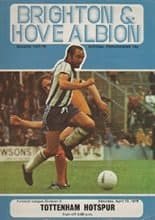 Brighton and Hove Albion v Tottenham Hotspur 15-Apr-1978