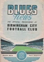 Birmingham City v Tottenham Hotspur 01-Oct-1955