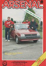 Arsenal v Tottenham Hotspur 01-Jan-1986