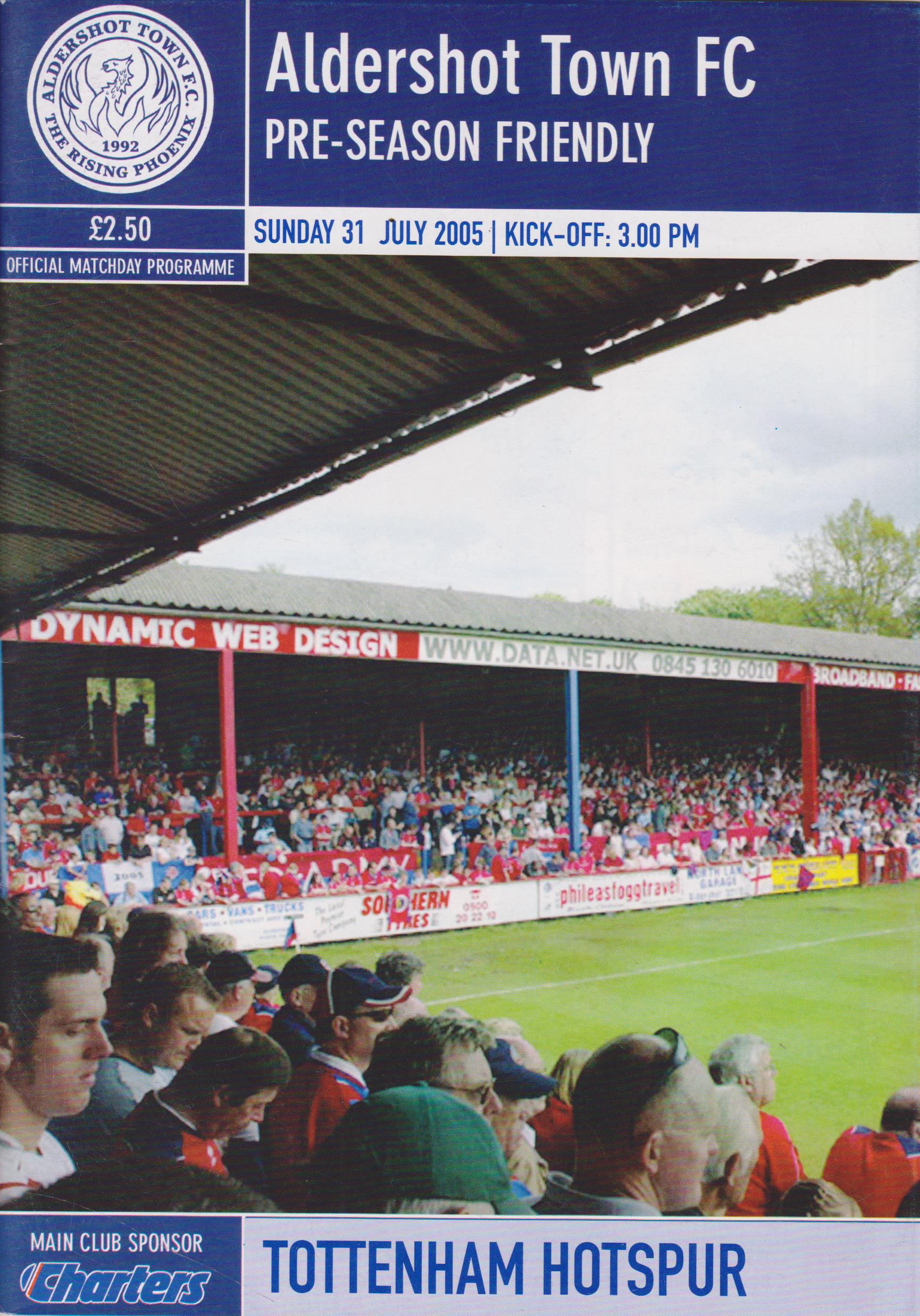 Aldershot Town v Tottenham Hotspur 31-Jul-2005