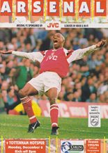 Arsenal v Tottenham Hotspur 06-Dec-1993