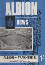 Brighton and Hove Albion v Tranmere Rovers 16-Apr-1969