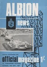 Brighton and Hove Albion v Tranmere Rovers 16-Sep-1967