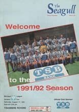 Brighton and Hove Albion v Tranmere Rovers 17-Aug-1991