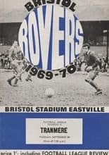 Bristol Rovers v Tranmere Rovers 30-Sep-1969