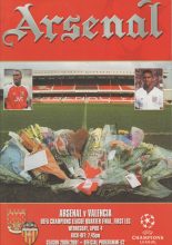Arsenal v Valencia 04-Apr-2001