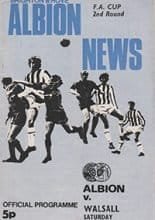 Brighton and Hove Albion v Walsall 11-Dec-1971