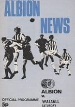 Brighton and Hove Albion v Walsall 12-Feb-1972