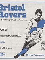 Bristol Rovers v Walsall 13-Aug-1977