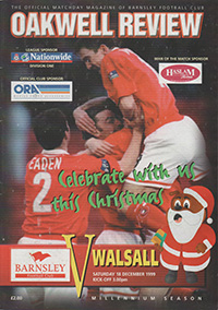 Barnsley v Walsall 18-Dec-1999