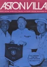 Aston Villa v Walsall 09-Aug-1975