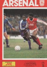 Arsenal v Watford 14-Mar-1987