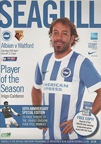 Brighton and Hove Albion v Watford 25-Apr-2015
