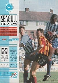 Brighton and Hove Albion v West Bromwich Albion 14-Apr-1990