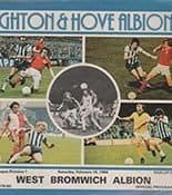 Brighton and Hove Albion v West Bromwich Albion 16-Feb-1980