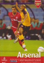 Arsenal v West Bromwich Albion 16-Aug-2008